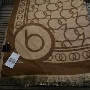 NWT- Bloomingdale’s small fringed scarf for 50th anniversary! 
Collector’s piece